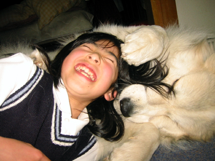 ガブッ！＆ペロ〜ン